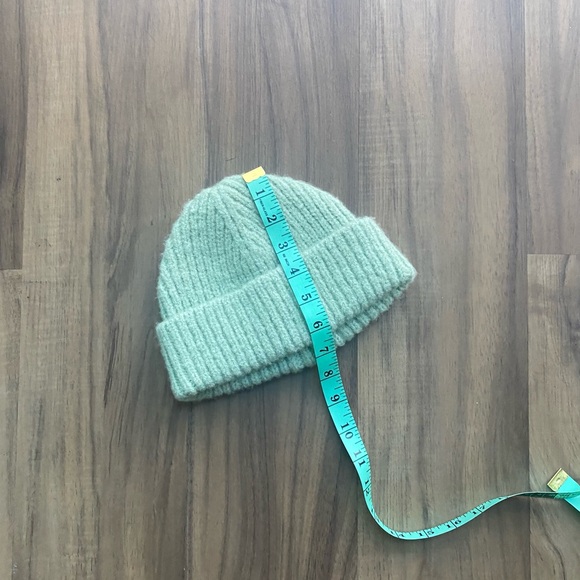 ASOS Design Sage Green Ribbed Bernie - Picture 4 of 4